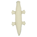 Almofada Crocodilo Velveteen Verde 62x29cm