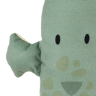 Almofada Crocodilo Velveteen Verde 62x29cm