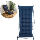 Almofada De Assento Futon P/ Cadeira De Balanço Espreguiçadei