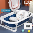 Almofada De Banho Bebê Infantil - Azul