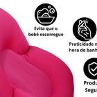 Almofada De Banho Para Bebê  Rosa