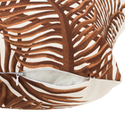 Almofada de Encosto para Jardim 43x43cm Sarja Nature Terracota Naterial