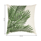 Almofada de Encosto para Jardim 43x43cm Sarja Nature Verde Naterial