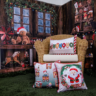 Almofada De Natal Papai Noel 436 Belchior 43x43cm