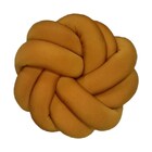 Almofada De Nó Circle  Mostarda