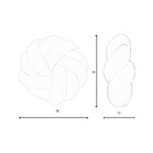 Almofada De Nó Circle Amarelo