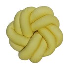 Almofada De Nó Circle Amarelo Claro