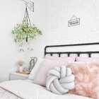 Almofada De Nó Circle Azul Claro