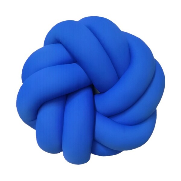 Almofada De Nó Circle Azul Royal