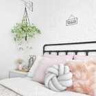 Almofada De Nó Circle Rosa Antigo