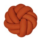 Almofada De Nó Circle Terracota