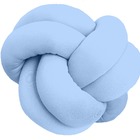 Almofada De Nó Escandinavo Azul Claro