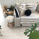 Almofada De Nó Escandinavo Preto