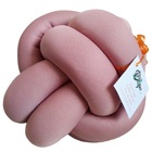 Almofada De Nó Escandinavo Rosa Antigo