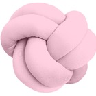 Almofada De Nó Escandinavo Rosa Claro
