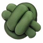 Almofada De Nó Escandinavo Verde Militar