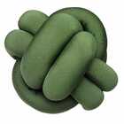 Almofada De Nó Escandinavo Verde Militar