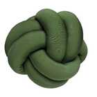 Almofada De Nó Escandinavo Verde Militar