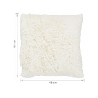 Almofada de Pelo Soft Branca 45x45cm