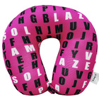 Almofada De Pescoço Anatômica Para Viagem Em Micro Pérola - E