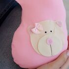 Almofada De Pescoço Infantil Apoio Anatômico Com Protetores D