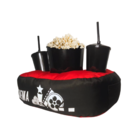 Almofada De Pipoca Cinema Preto