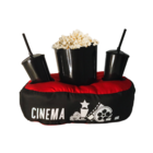 Almofada De Pipoca Cinema Preto