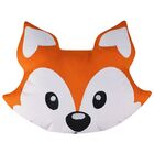 Almofada De Tecido Antialérgico 100% Algodão - Raposa Laranja