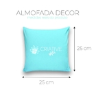 Almofada Decorativa 25x25 Cheias Roung 6 Labirinto