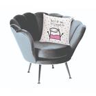 Almofada Decorativa 25x25 Flork Cropped