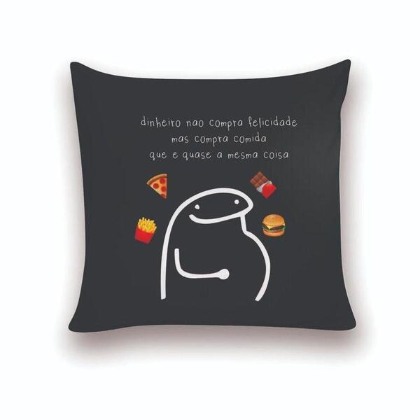 Almofada Decorativa 25x25 Flork Dinheiro Não Compra 2