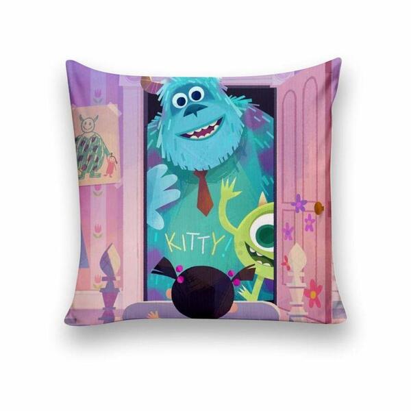 Almofada Decorativa 25x25 Monstro S.a Bu