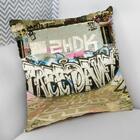 Almofada Decorativa 25x25 Personalizada Skate Grafiti Skate