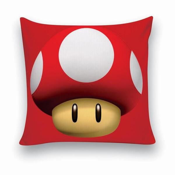 Almofada Decorativa 25x25 Personalizado Cheias Cogumelo Do Ma