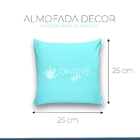 Almofada Decorativa 25x25 Personalizado Cheias É O Galo