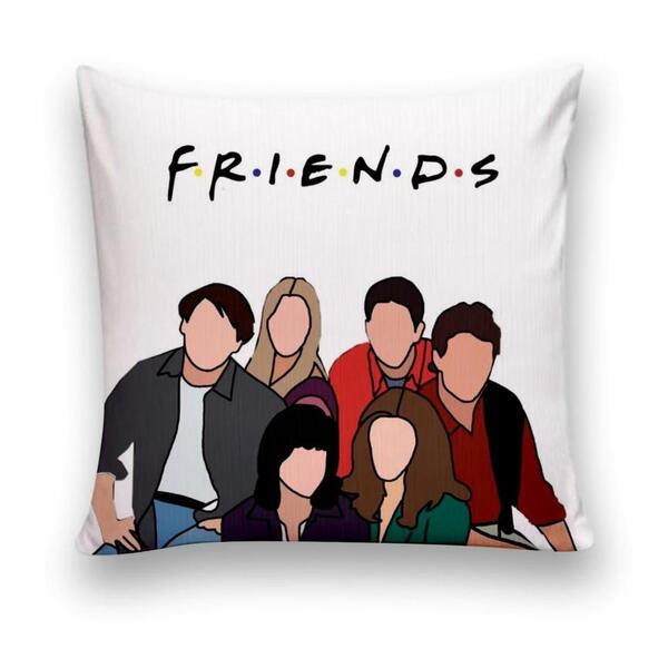 Almofada Decorativa 25x25 Personalizado Cheias Friends Elenco | Leroy ...