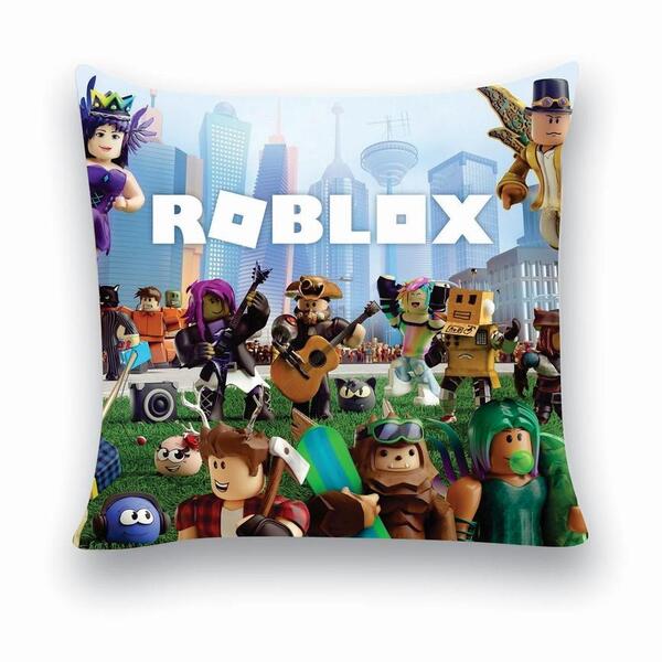 Almofada Decorativa 25x25 Personalizado Cheias Letreiro Roblox