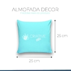 Almofada Decorativa 25x25 Personalizado Cheias Oceano Galatico