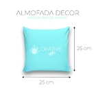 Almofada Decorativa 25x25 Personalizado Cheias Personagem Rob