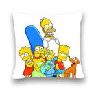 Almofada Decorativa 25x25 Personalizado Familia Simpsons