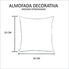 Almofada Decorativa 25x25 Surf Peniche