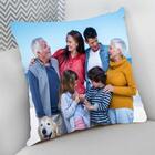 Almofada Decorativa 25x25cm, Personalizada Com A Sua Foto