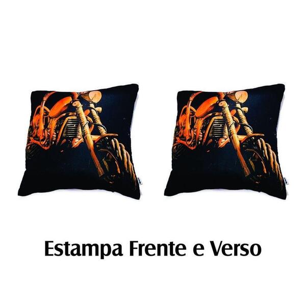 Almofada Decorativa 40x40 Cheias Harry Potter Bonecos