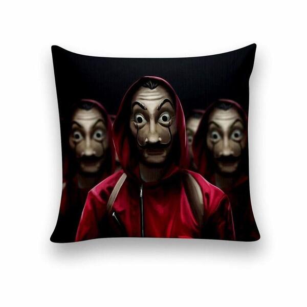 Almofada Decorativa 40x40 La Casa De Papel Dali