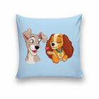 Almofada Decorativa 40x40 Personalizado Cheias Dama E O Vagab