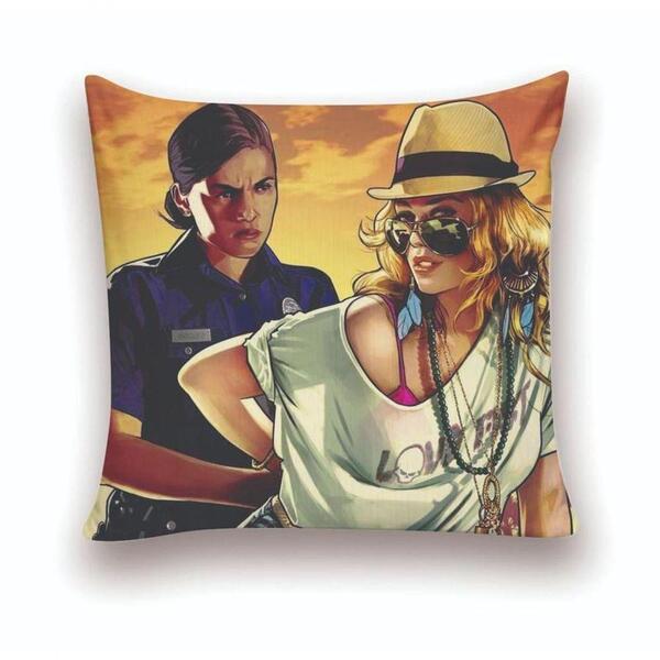 Almofada Decorativa 40x40 Personalizado Cheias Gta Loira