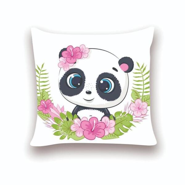Almofada Decorativa 40x40 Personalizado Cheias Infantil Panda