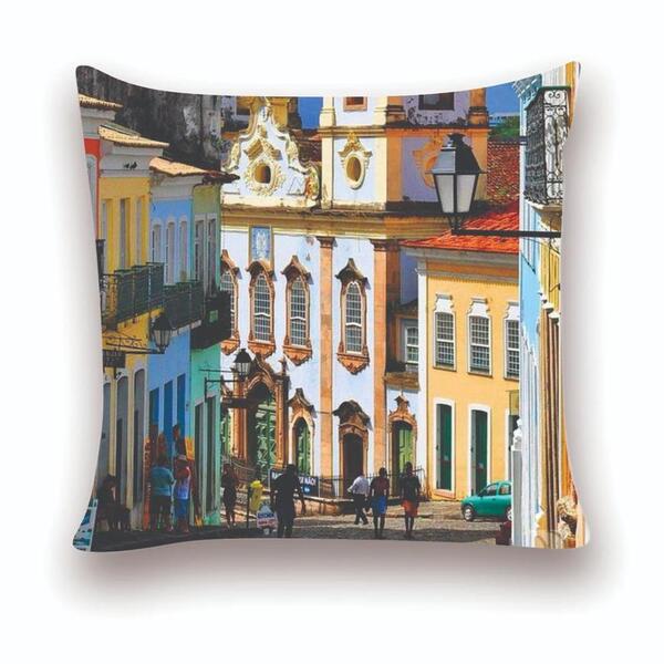 Almofada Decorativa 40x40 Personalizado Cheias Pelourinho