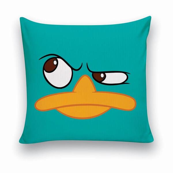 Almofada Decorativa 40x40 Personalizado Cheias Perry O Ornito