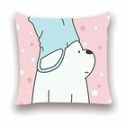 Almofada Decorativa 40x40 Personalizado Cheias Urso Com Chapé